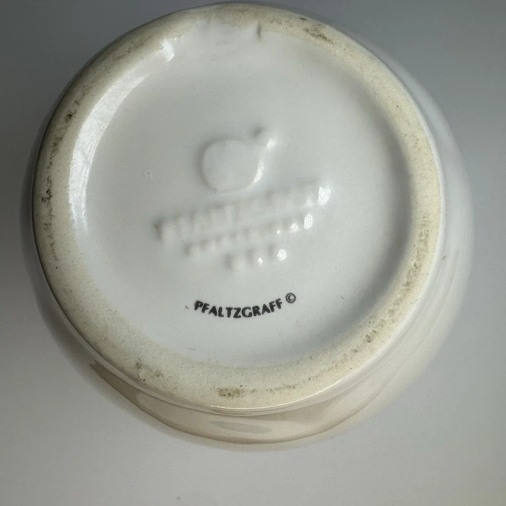 Pfaltzgraff Meadow Lane Floral Vase Vintage 90s Grandmacore‎ Kitschy Stoneware